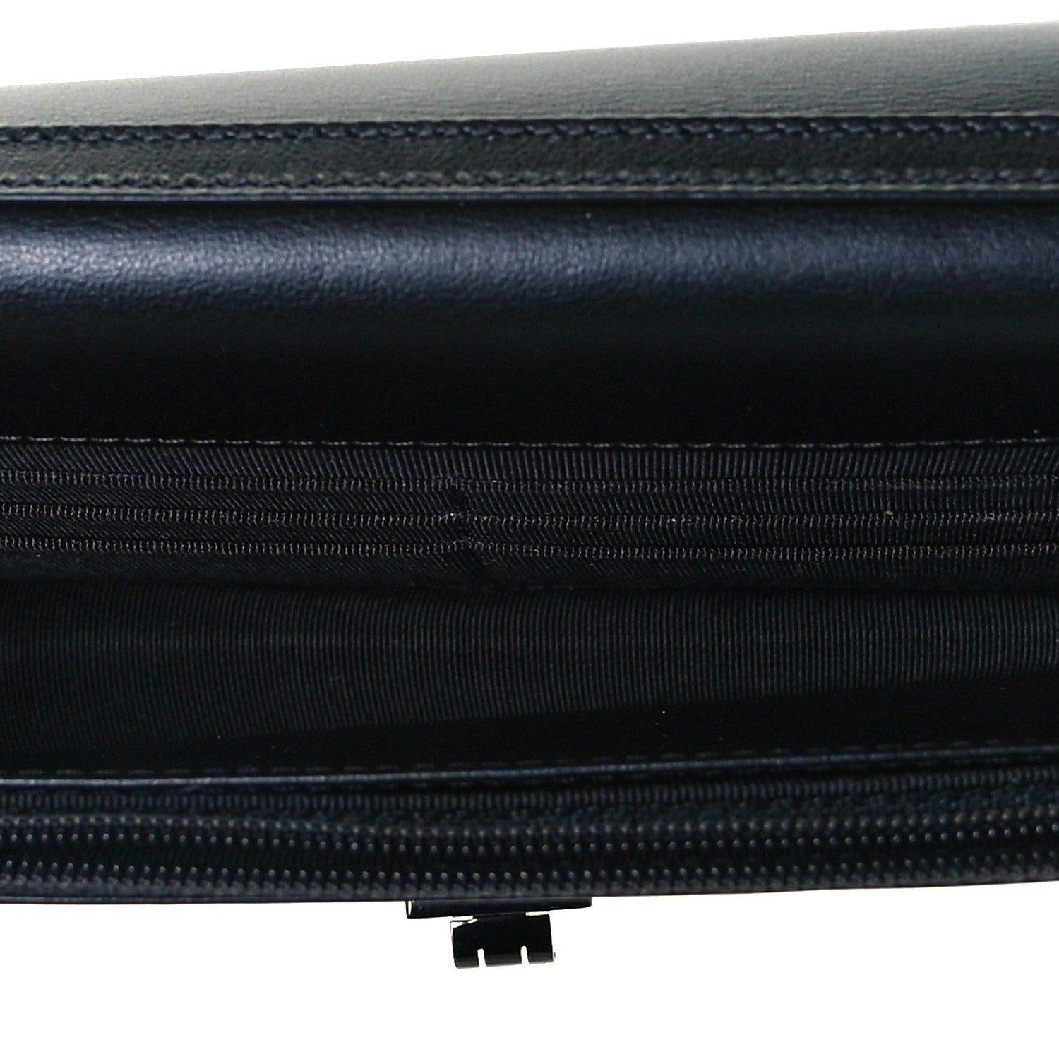 Chanel Aged Calfskin Quilted Reissue Wallet On Chain WOC So Black 7 of 8