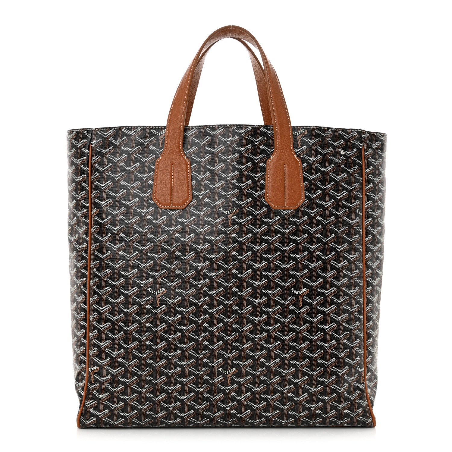 Goyard Goyardine Voltaire III Tote Black Gold 1 of 14