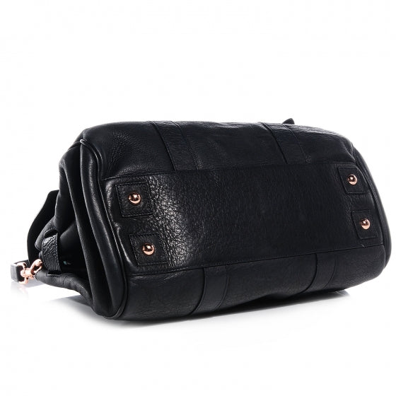 Mulberry Goatskin Heritage Bayswater Satchel Black 4 of 9