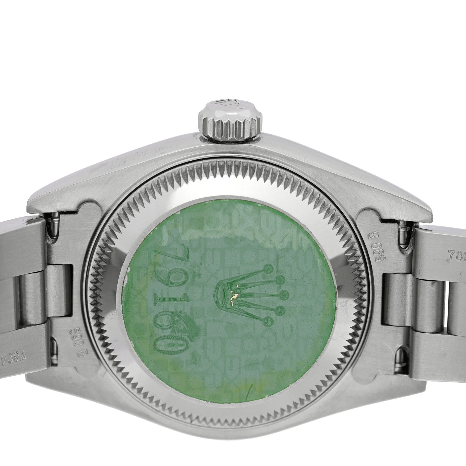 Rolex Stainless Steel 26mm Oyster Perpetual Date Watch Blue 79160 7 of 8