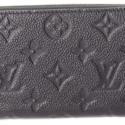 Louis Vuitton Empreinte Clemence Wallet Black 11 of 12