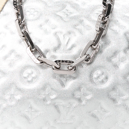 Louis Vuitton Metallic Lambskin Embossed Monogram Coussin BB Silver 10 of 12