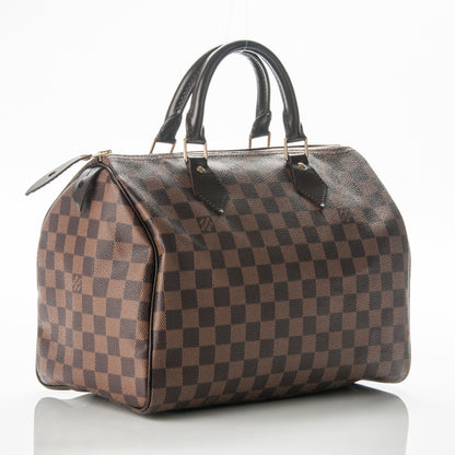 Louis Vuitton Damier Ebene Speedy 30 3 of 7