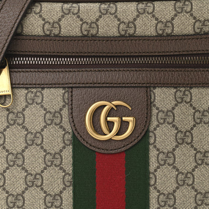 Gucci GG Supreme Monogram Web Small Ophidia Messenger Bag Brown 8 of 10