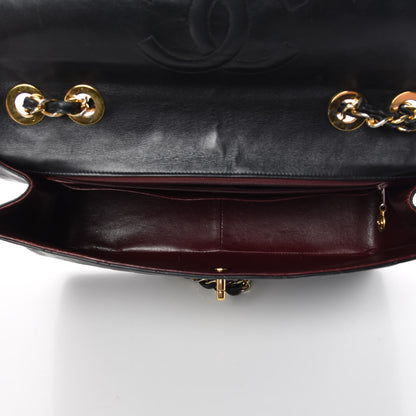 Chanel Lambskin Quilted XL Jumbo Single Flap Black 7 of 23