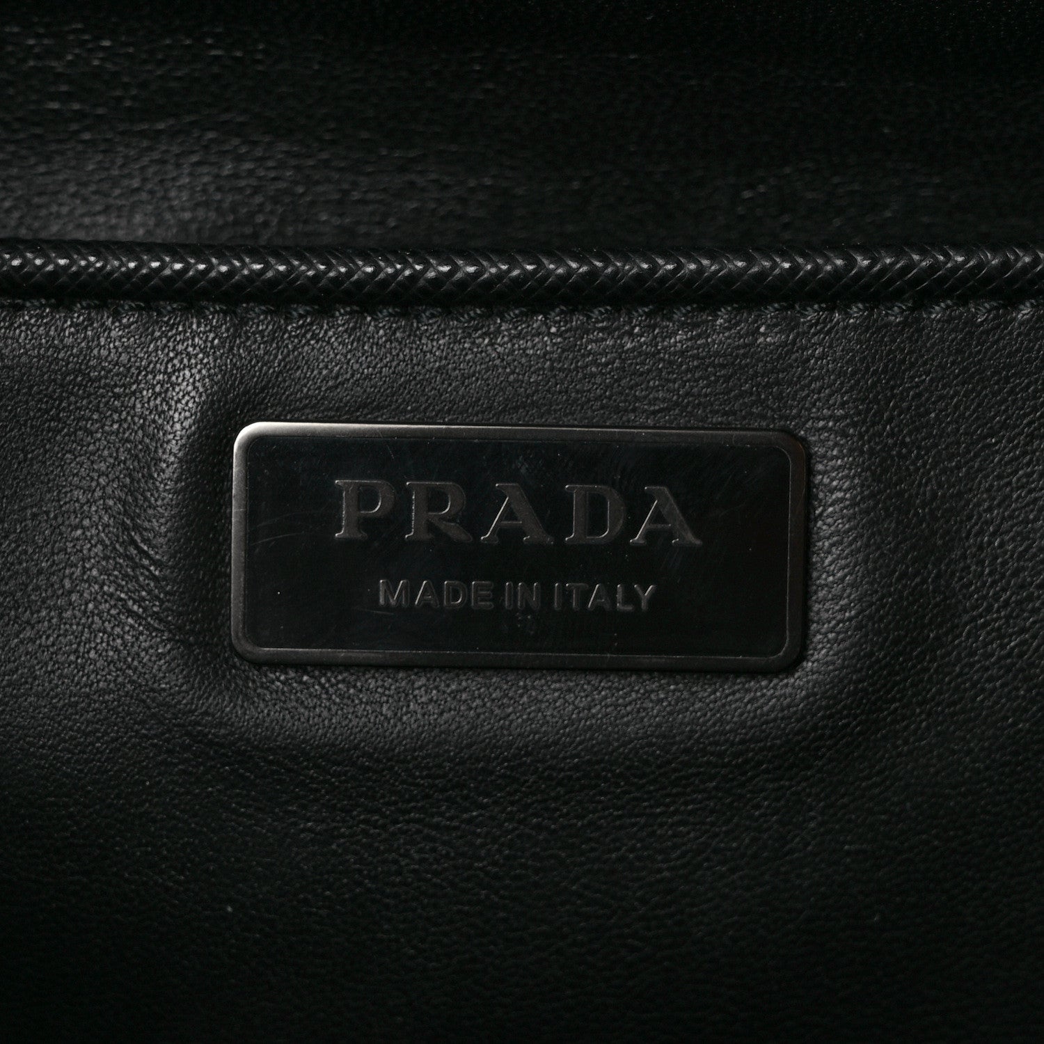 Prada Saffiano Lux Monochrome Large Galleria Double Zip Tote Black 6 of 11