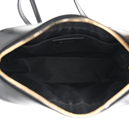 Saint Laurent Calfskin Matelasse Monogram Lou Camera Bag Black 5 of 14