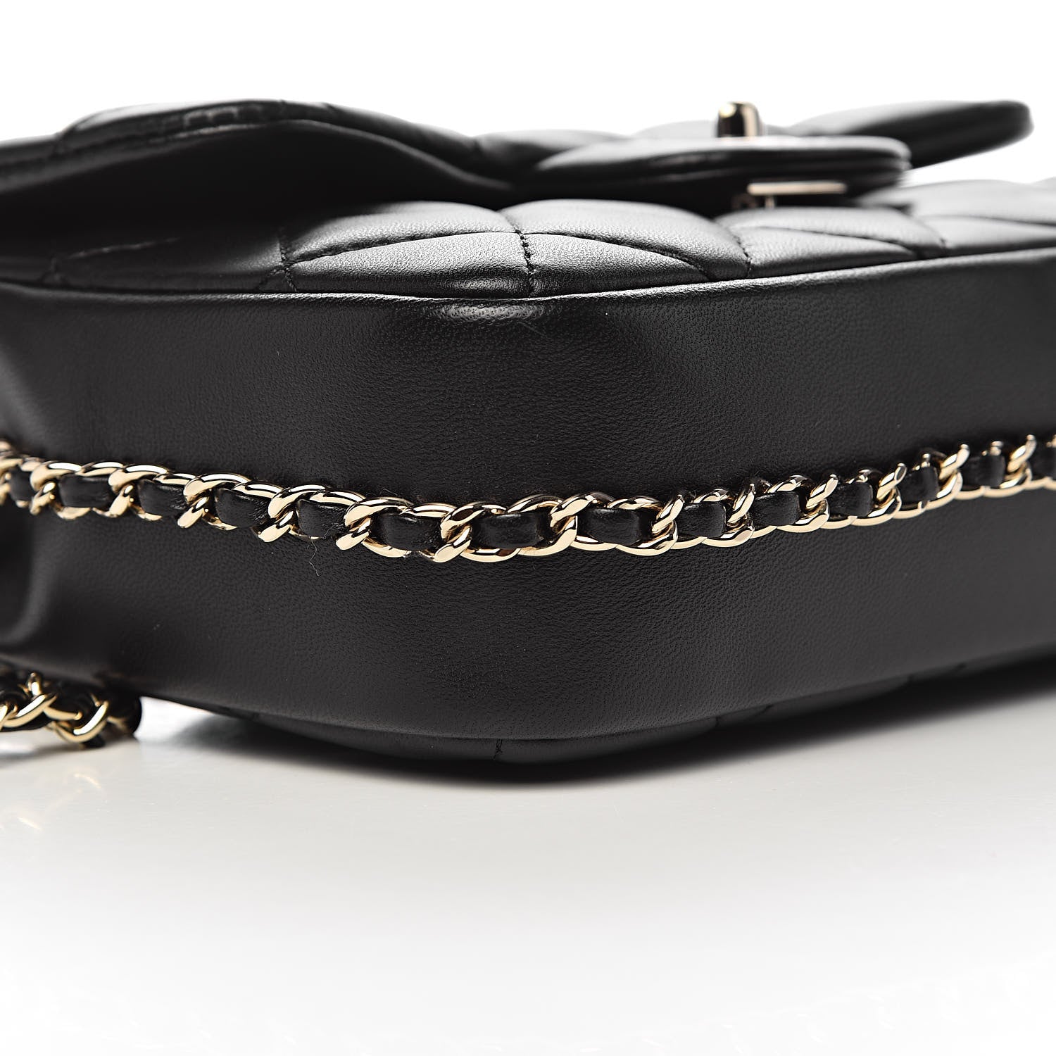 Chanel Lambskin Quilted Small My Precious Flap Black 8 of 12