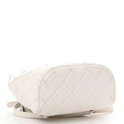 Chanel Caviar Quilted Mini Urban Spirit Backpack White 3 of 30