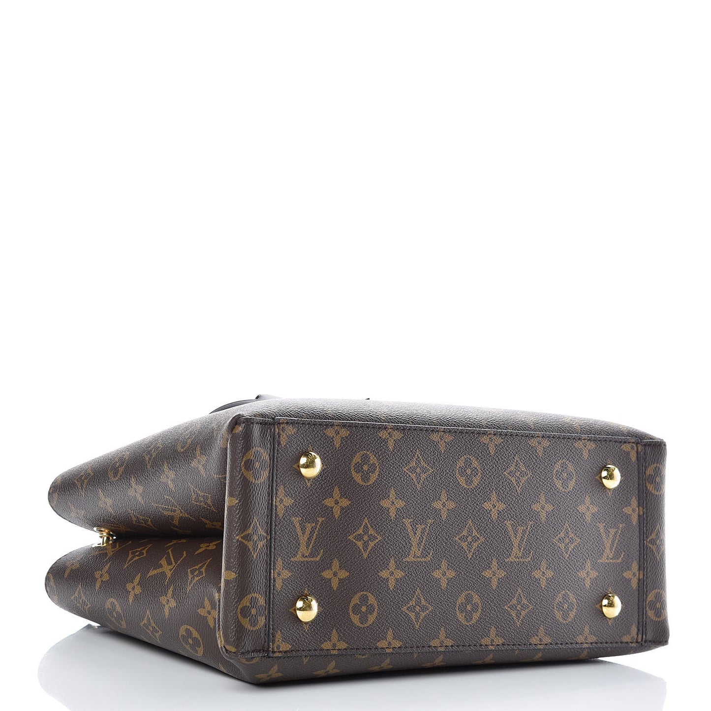 Monogram Flower Tote Black