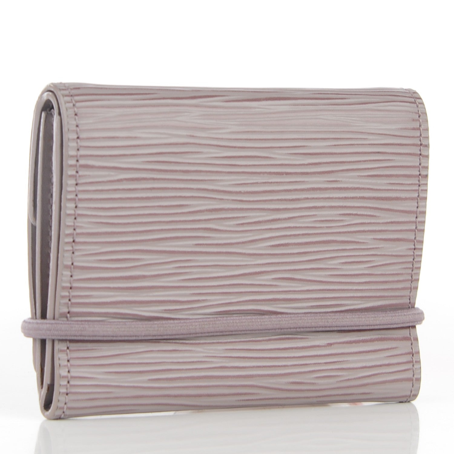 Louis Vuitton Epi Porte-Monnaie Elastique Wallet Lilac 3 of 7