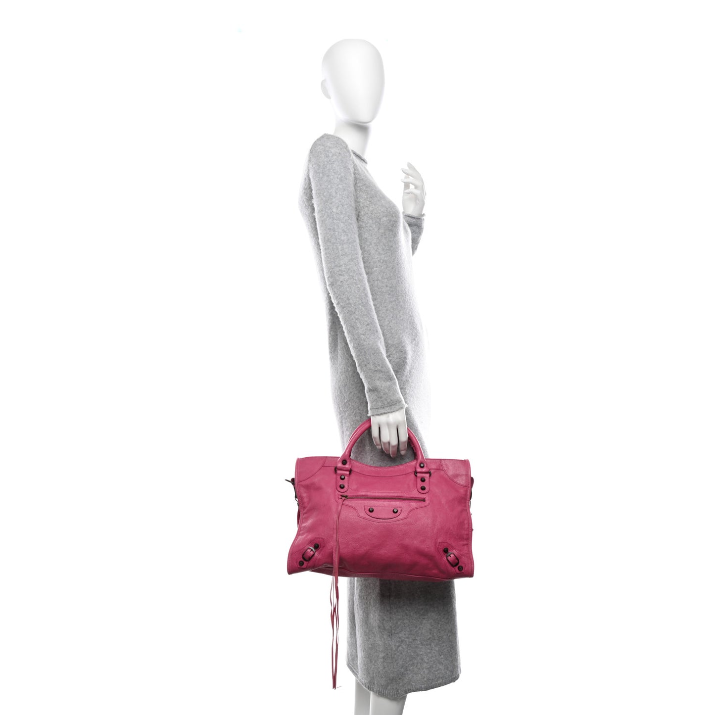 Agneau Classic Hardware City Cyclamen Fucsia