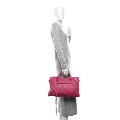 Balenciaga Agneau Classic Hardware City Cyclamen Fucsia 2 of 10