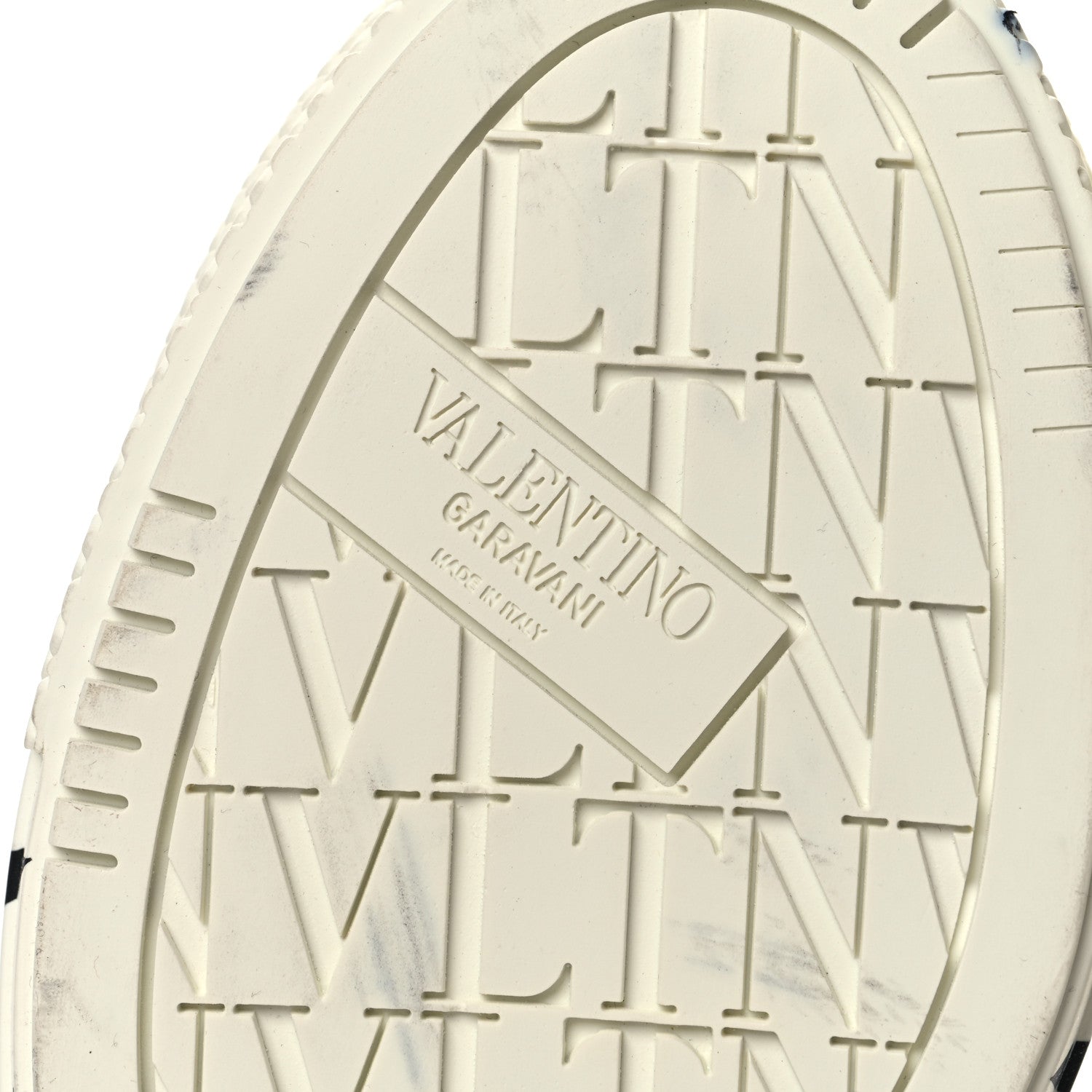 Valentino Garavani Fabric VLTN Mens Times Giggies High Top Sneakers 41 White 8 of 9