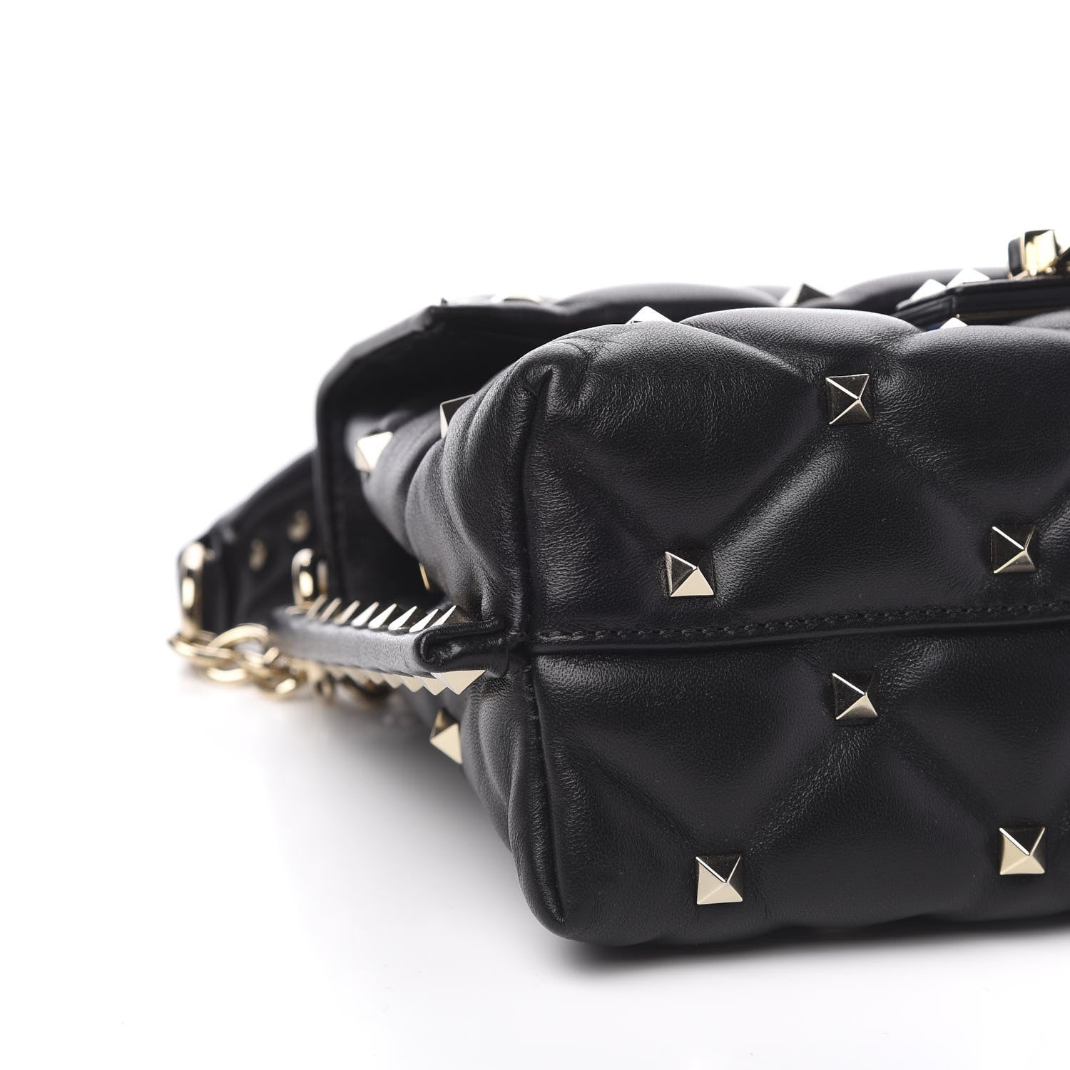 Valentino Garavani Nappa Small Candystud Crossbody Black 8 of 10
