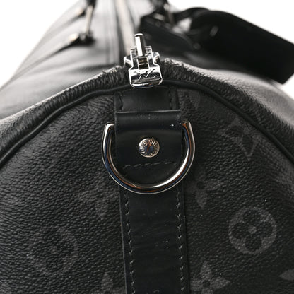 Louis Vuitton Monogram Eclipse Keepall Bandouliere 55 14 of 19