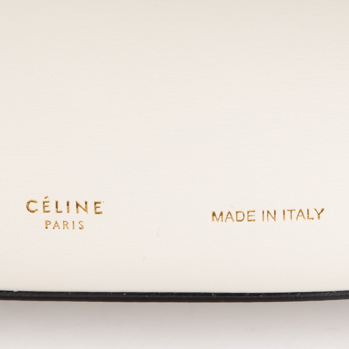 Palmelato Calfskin Curved Evening Clutch White