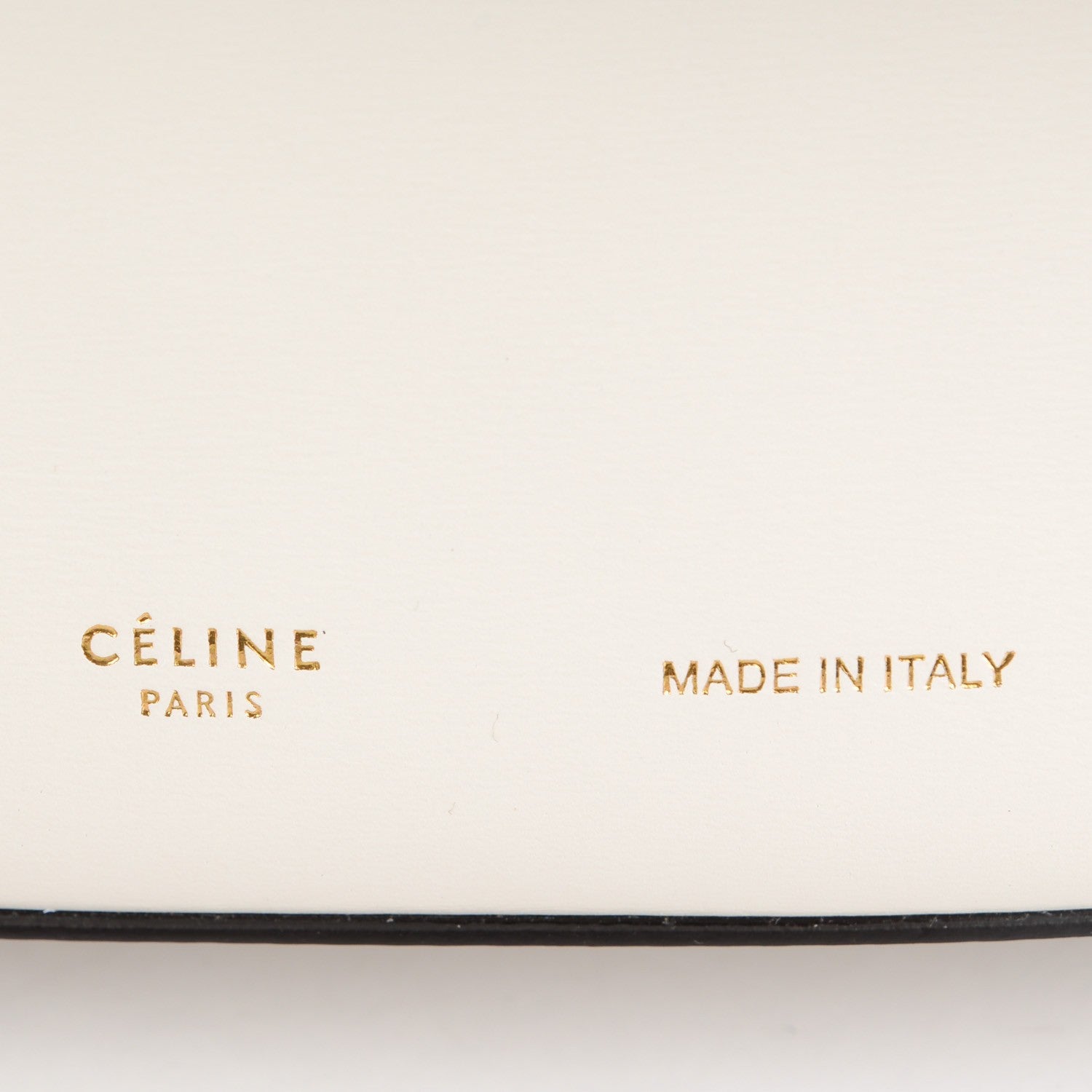 Celine Palmelato Calfskin Curved Evening Clutch White 6 of 8
