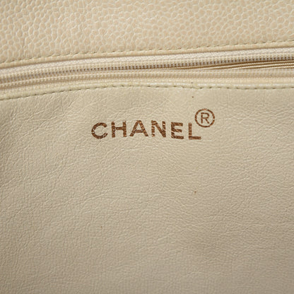 Chanel Caviar CC Shopper Tote Beige Clair 6 of 29
