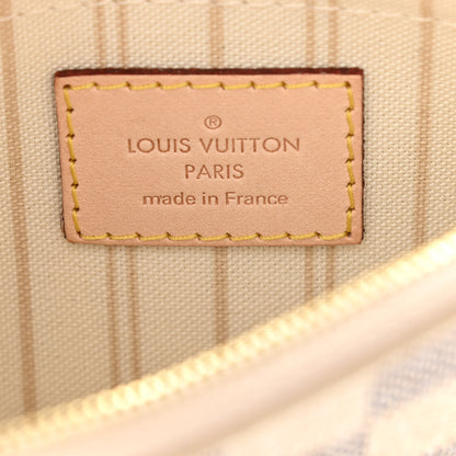 Louis Vuitton Damier Azur Neverfull PM Pochette 6 of 6