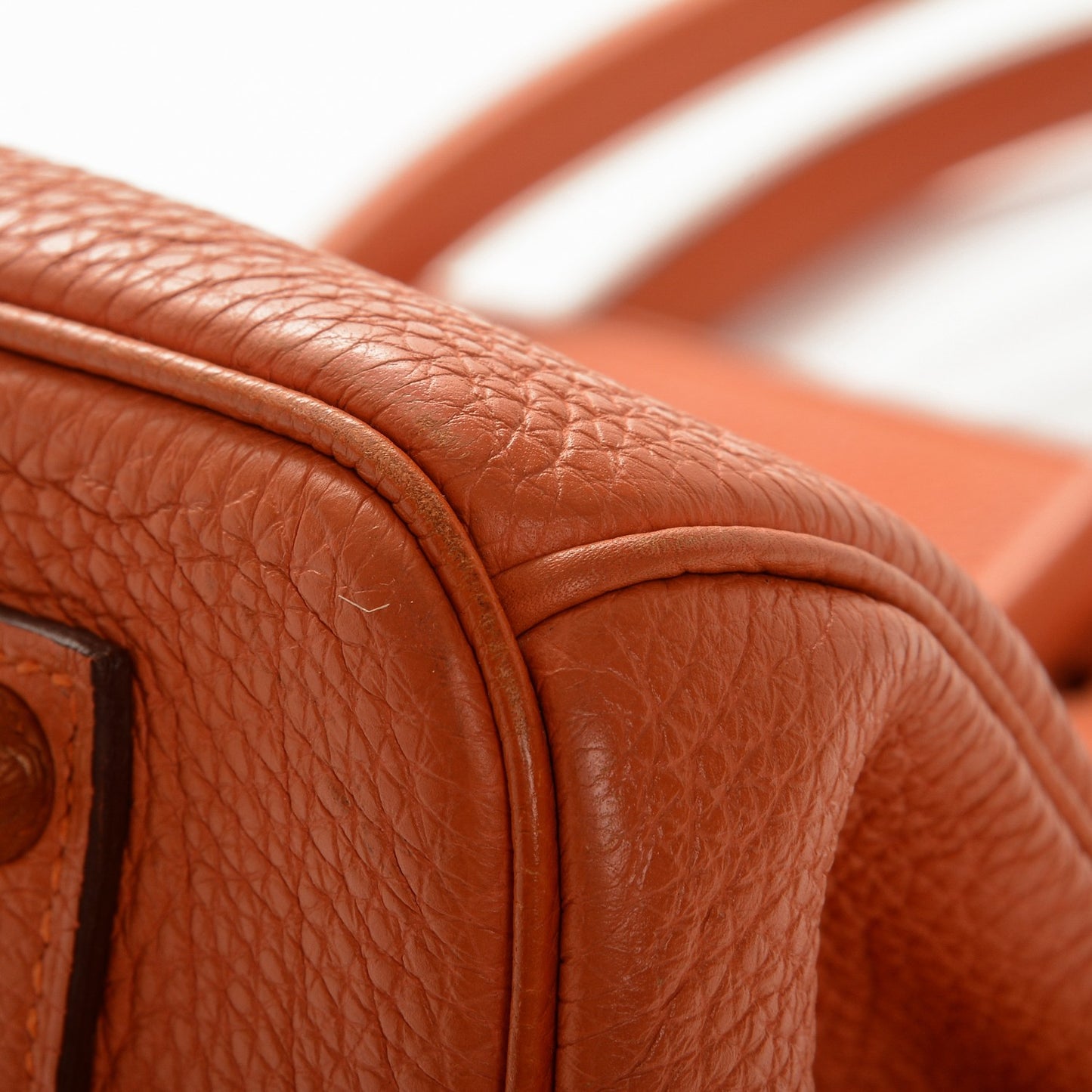 Togo Birkin 35 Orange