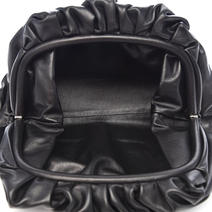 Bottega Veneta Smooth Butter Calf The Pouch Oversized Clutch Black 5 of 9