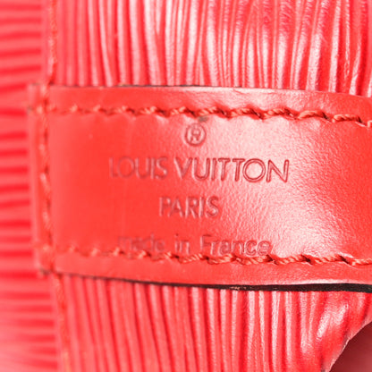 Louis Vuitton Epi Petit Noe Castillan Red 6 of 11