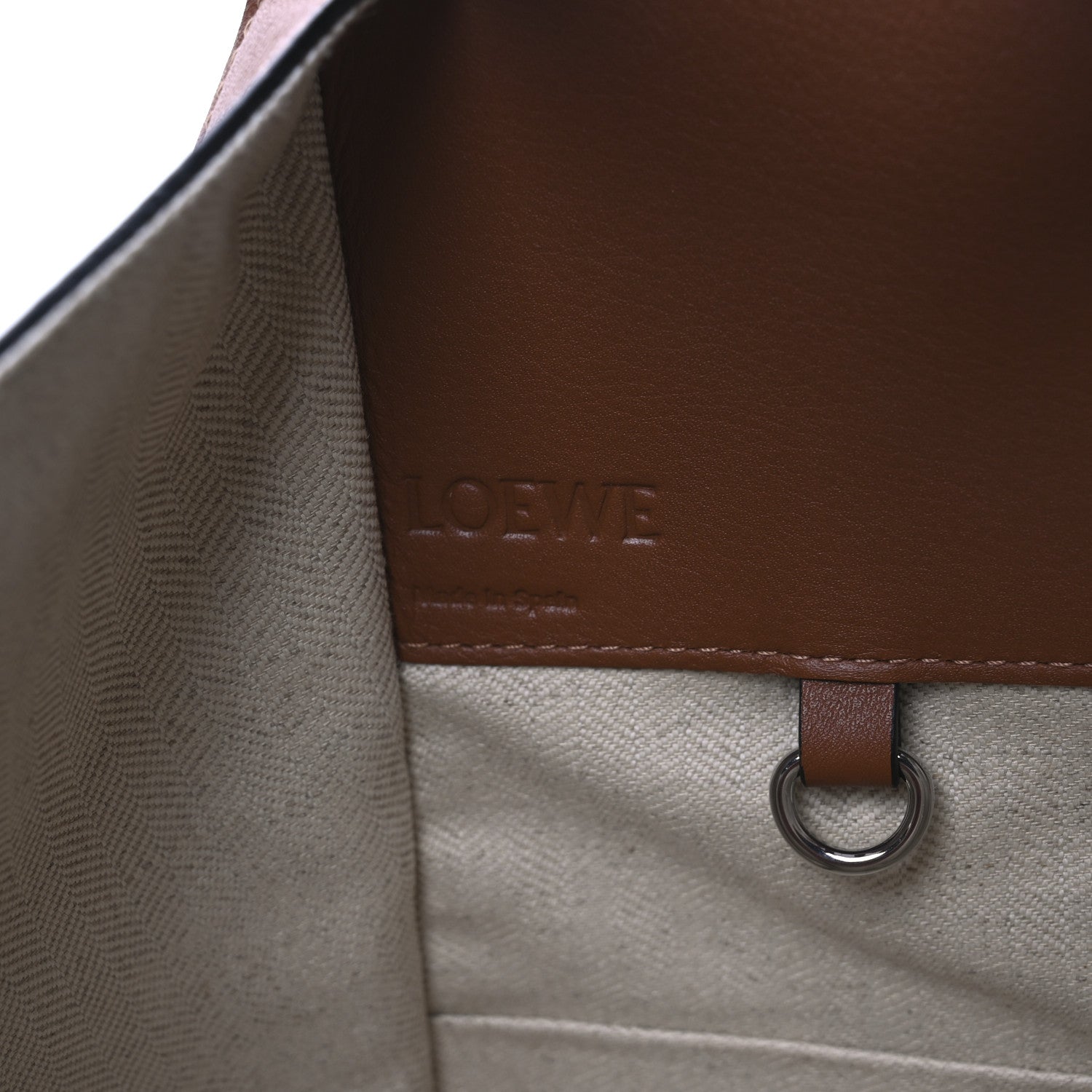 Loewe Calfskin Small Hammock Shoulder Bag Peach 6 of 10