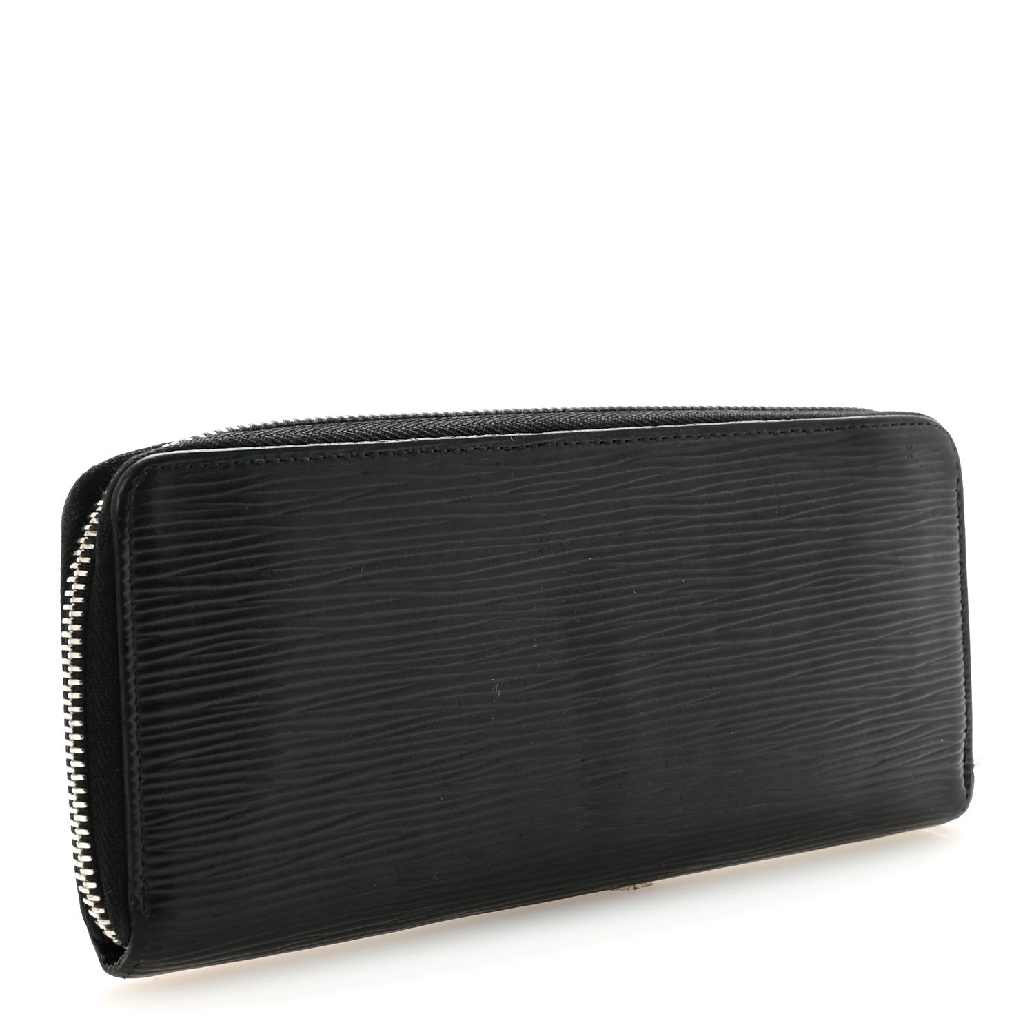 Louis Vuitton Epi Clemence Wallet Black 3 of 6