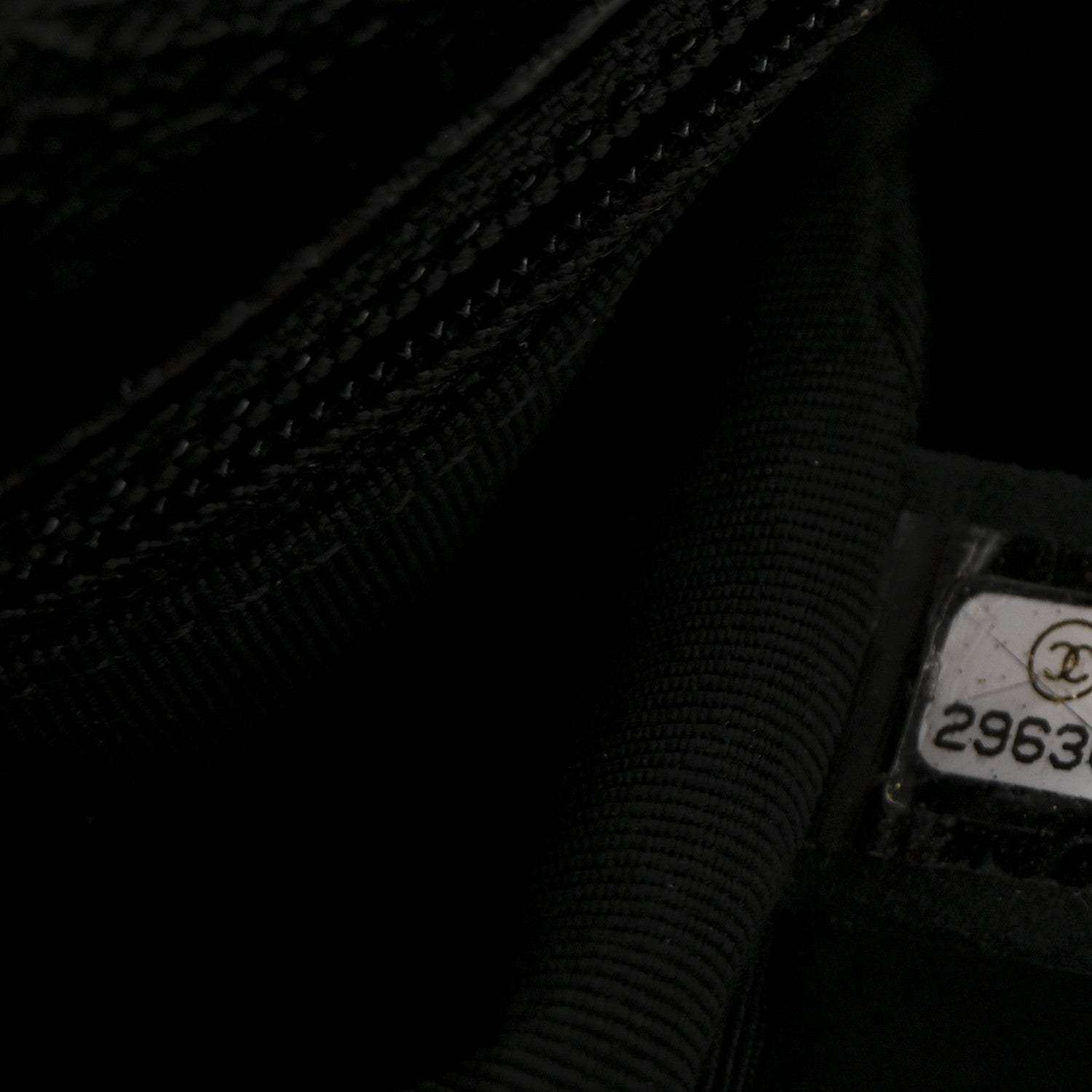 Chanel Crumpled Glazed Lambskin Quilted Small Flap Black 7 of 10