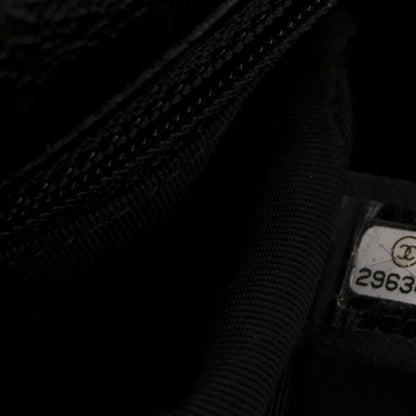 Chanel Crumpled Glazed Lambskin Quilted Small Flap Black 7 of 10