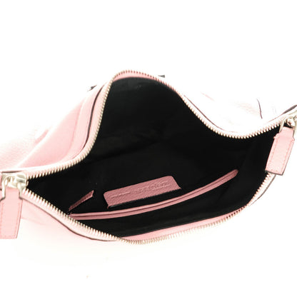 Alexander McQueen Pebbled Calfskin Small De Manta Clutch Rosa 5 of 7
