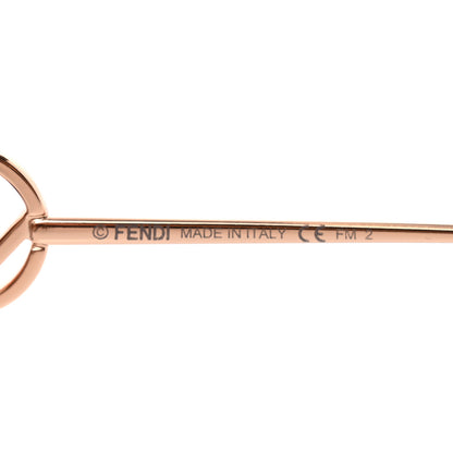 Fendi Acetate Metal F is Fendi FF Square Cat Eye Sunglasses FF 0408/S Havana 6 of 7
