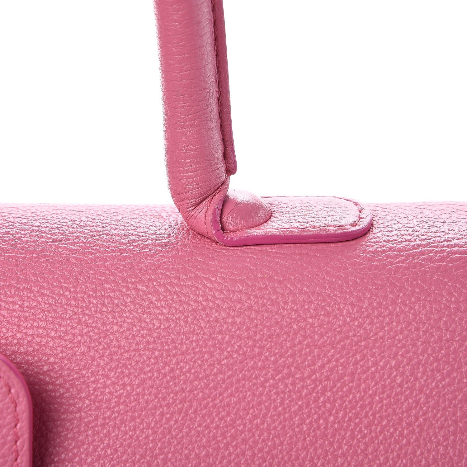 Delvaux Grained Calfskin MM Brillant Satchel Pink 11 of 17