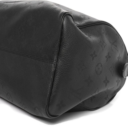 Louis Vuitton Calfskin Monogram Speedy P9 Bandouliere 30 Ultra Black 11 of 11