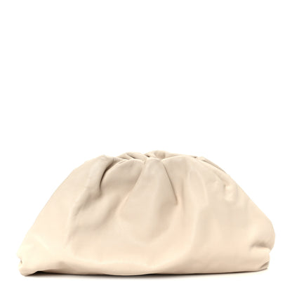 Bottega Veneta Smooth Butter Calf The Pouch Oversized Clutch Mist 1 of 12