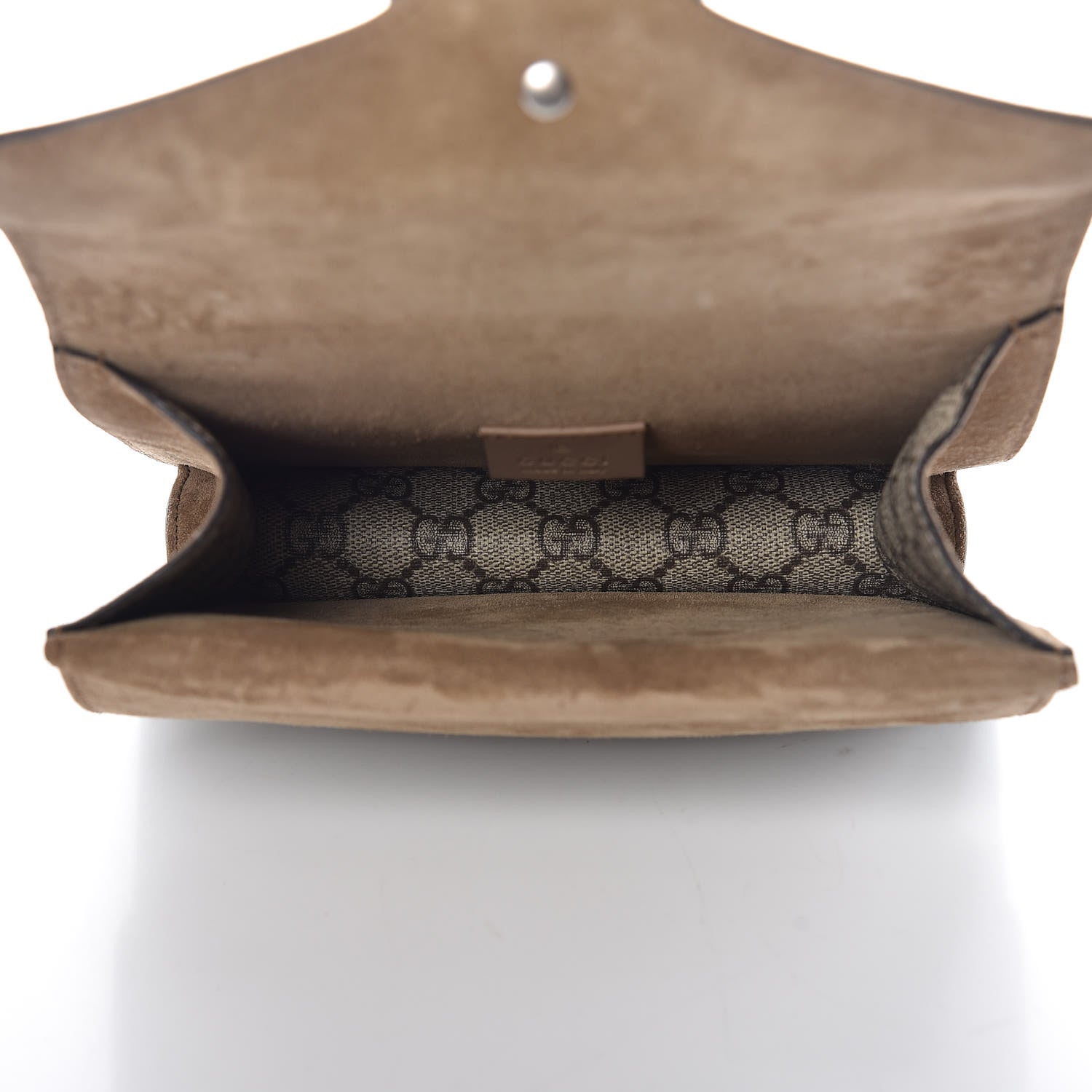 Gucci GG Supreme Monogram Mini Dionysus Shoulder Bag Taupe 5 of 12