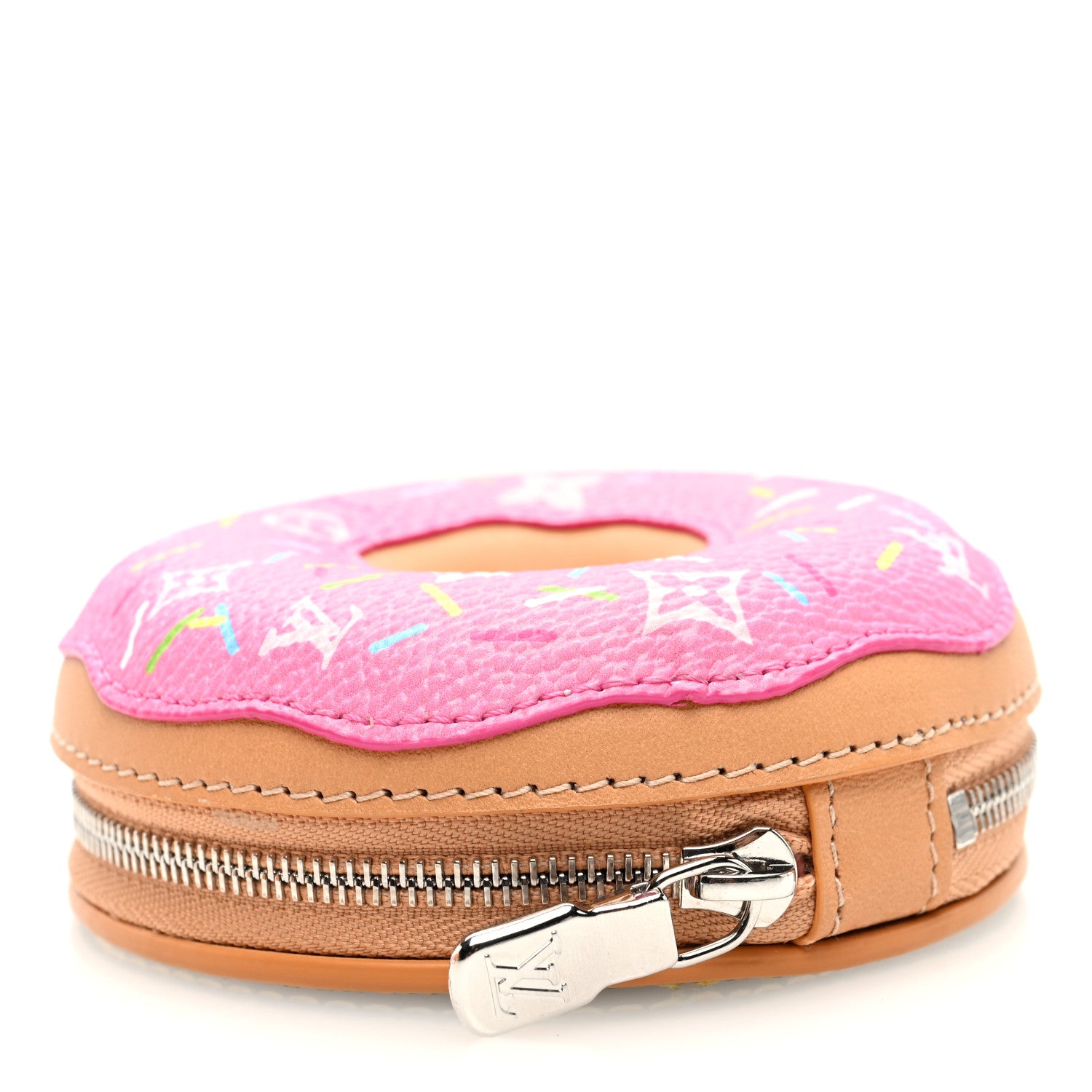 luijewelry lui jewelry チャーム donut charm Louis Vuitton LV Donut Bag Charm M02549 Pouch Key Holder