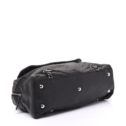 Chanel Lambskin Stitched Shoulder Bag Black 3 of 11