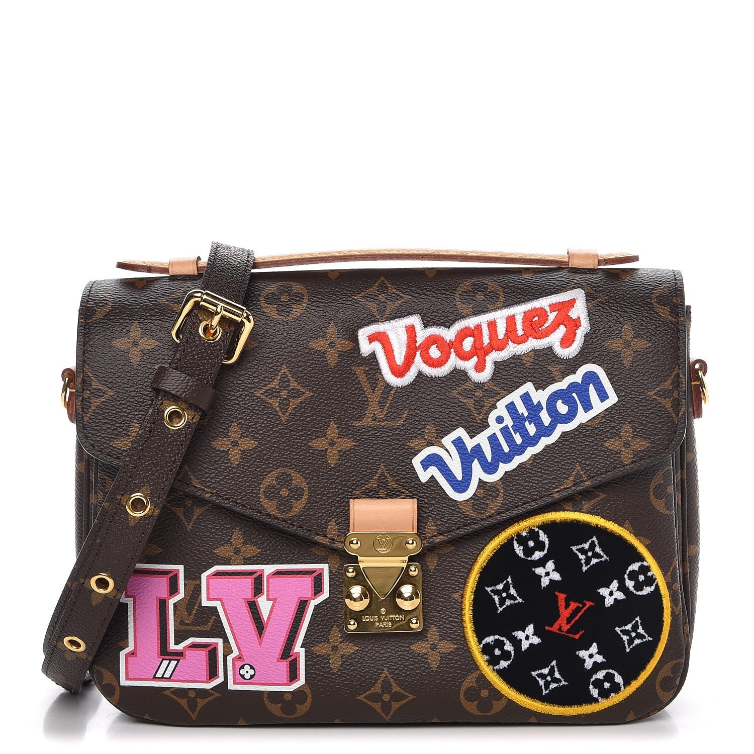 Louis Vuitton Monogram Patches Pochette Metis 1 of 8