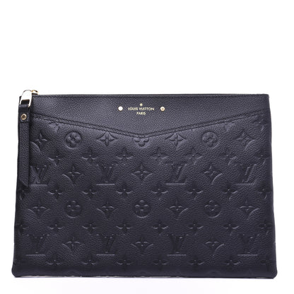 Louis Vuitton Empreinte Daily Pouch Black 1 of 10