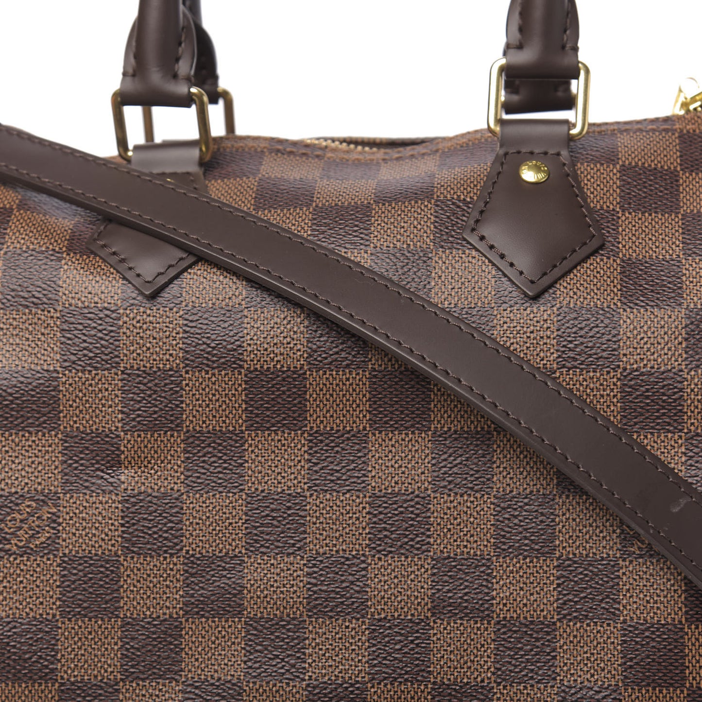 Damier Ebene Speedy Bandouliere 25