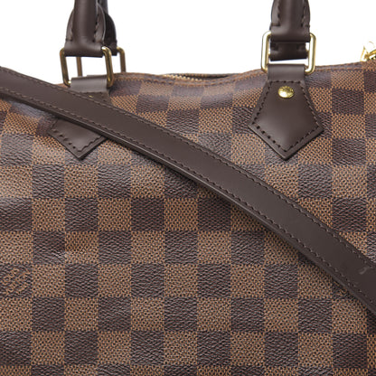 Louis Vuitton Damier Ebene Speedy Bandouliere 25 11 of 12