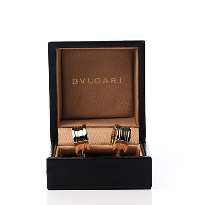 Bulgari 18K Yellow Gold B.Zero1 Hoop Earrings 6 of 6