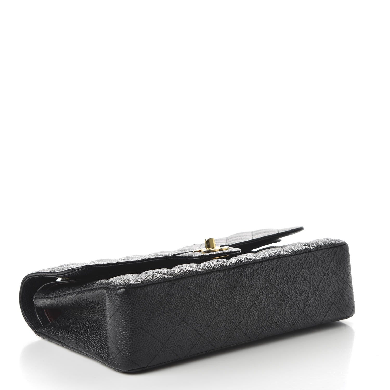 Chanel Caviar Quilted Medium Double Flap Black 4 of 11