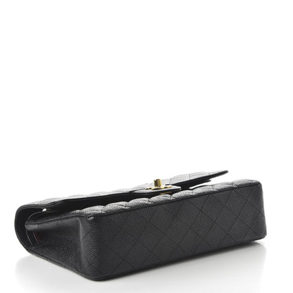Chanel Caviar Quilted Medium Double Flap Black 4 of 11