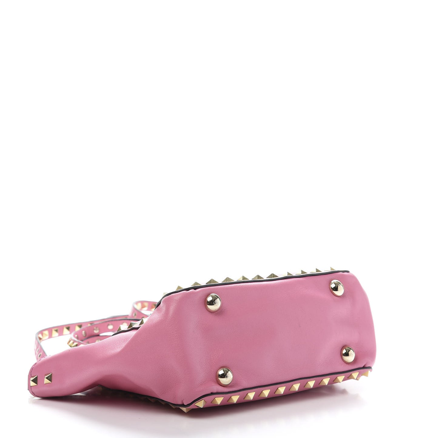 Vitello Mini Rockstud Tote Ninphea