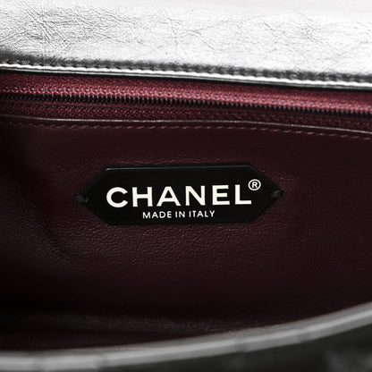 Chanel Aged Calfskin Quilted 2.55 Reissue 225 Hanger Flap Black 7 of 11