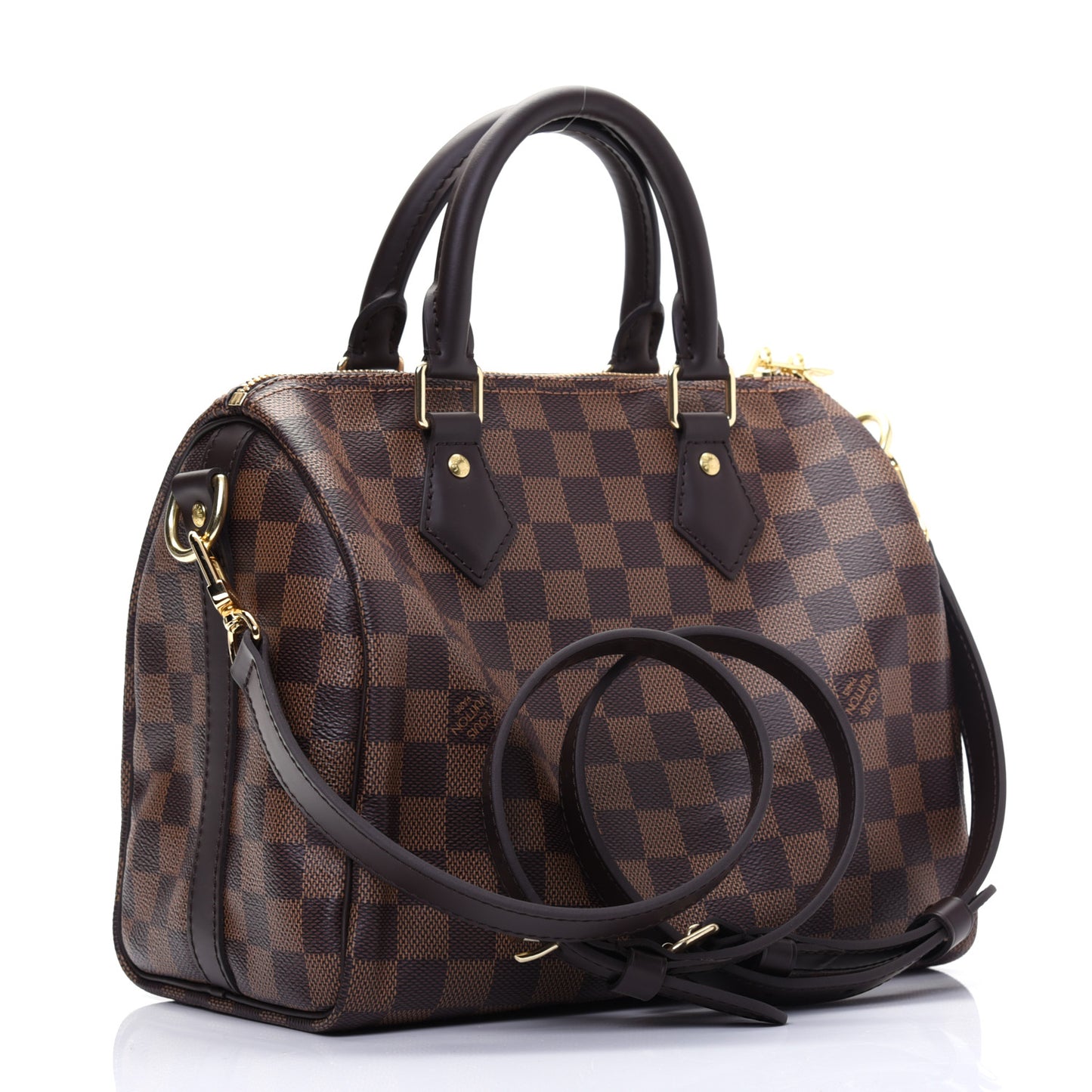 Damier Ebene Speedy Bandouliere 25