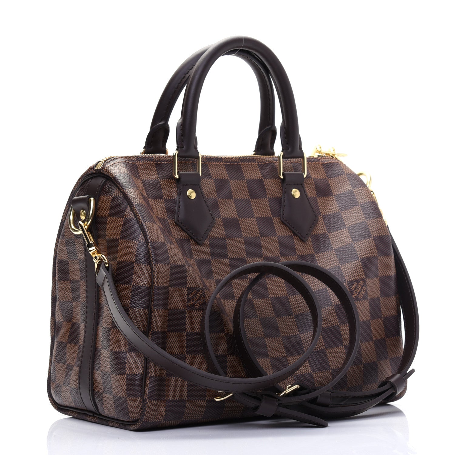 Louis Vuitton Damier Ebene Speedy Bandouliere 25 4 of 13